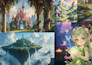 create nature sceneries, landscapes, characters with ai art
